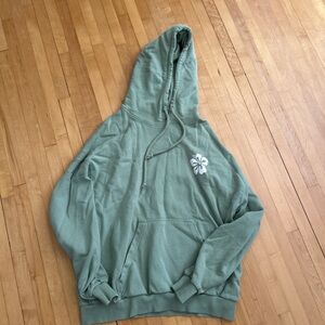 Pull&Bear Sage Green Hoodie